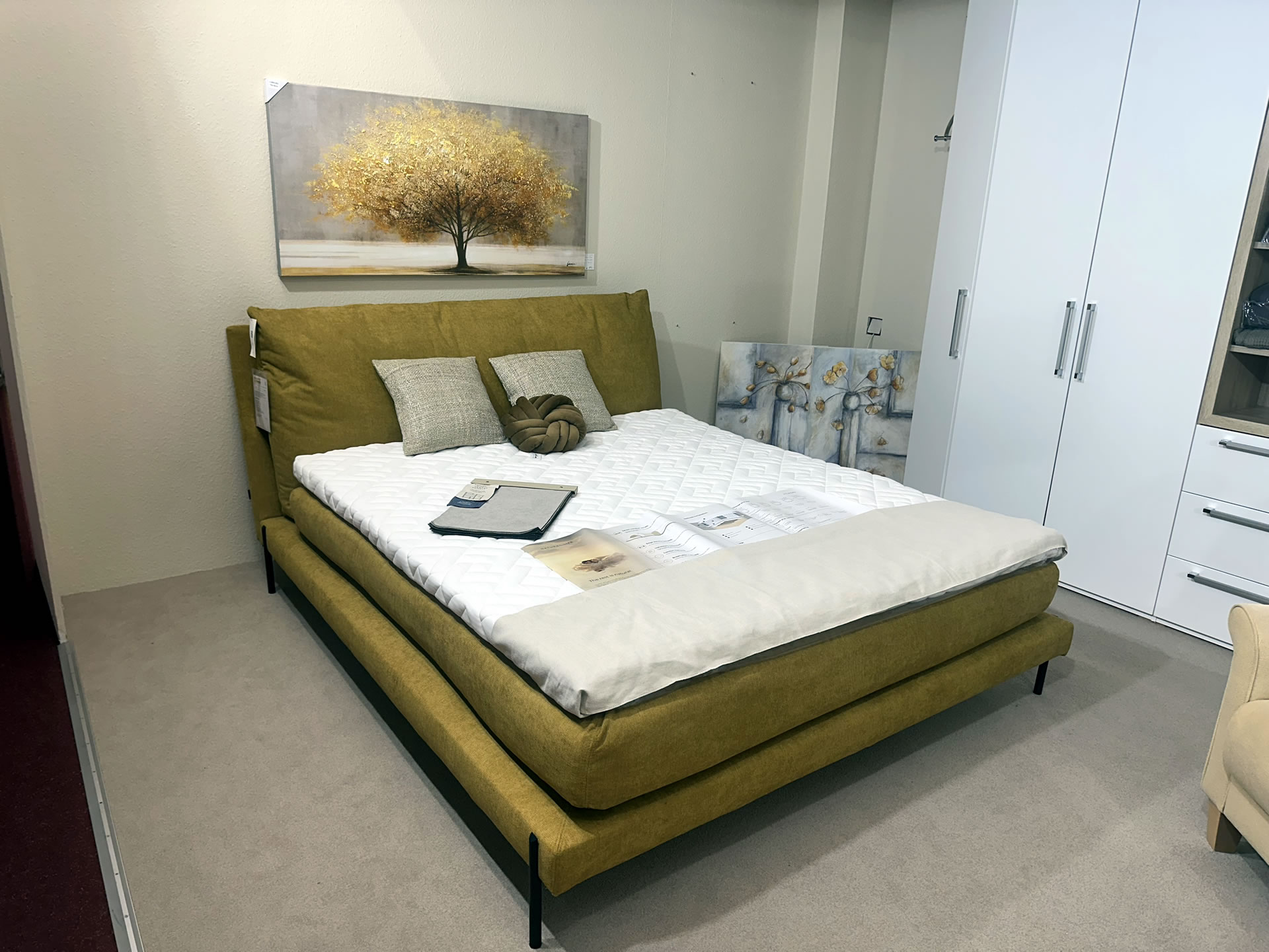 Boxspringbett Natural Life, 180 x 200 cm