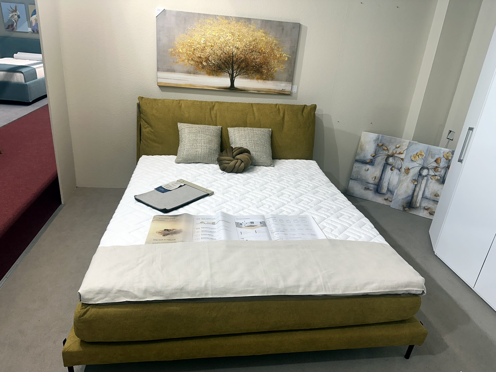 Boxspringbett Natural Life, 180 x 200 cm